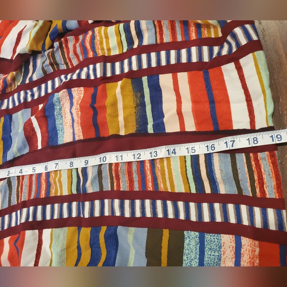 Maeve Anthropolgie Au Revoir Multicolor Library Print Dress Size 4 - Picture 12 of 14